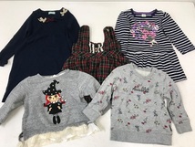 FS－161　子ども服【女の子SET　サイズ80~95☆43着】ミキハウス・BEBE・POLOラルフローレン等☆大量☆古着☆おまとめ福袋_画像3