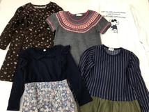 FS－333　子ども服【女の子SET　サイズ120~130cm☆40着】メゾピアノ・グローバルワーク・ZARA・anyFAM等☆大量☆古着☆おまとめ福袋_画像5