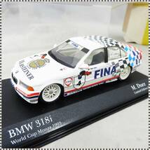 ミニチャンプス BMW 318i World Cup Monza 1993 M.Duez Minichamps HA112805_画像1