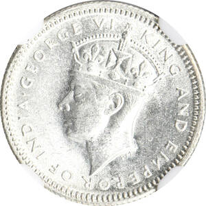 1円〜【土曜日終了】1941 マラヤ 5C銀貨 NGC MS63 未使用 世界コイン 古銭 貨幣 硬貨 銀貨 金貨 銅貨