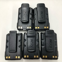 5点 BP-220N リチウムイオンバッテリー アイコム IC-DPR6 IC-D50 等 トランシーバー 無線機[7678]☆_画像2