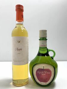 【APLLE WINE アップルワイン2本】Apple 2020/ NIKKA Apple Wine SOFT ●