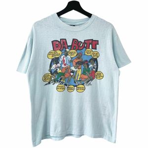 ■激レア■80s 90s USA製 DA BUTT 黒人 アート HIPHOP Tシャツ L ビンテージ