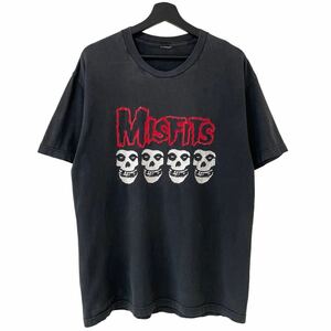■激レア■00s MISFITS スカル バンド Tシャツ L XL ミスフィッツ ツアー ビンテージ