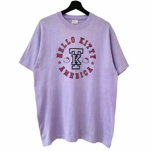 ■激レア■90s USA製 HELLO KITTY Tシャツ L XL ハローキティー キティーちゃん　SANRIO サンリオ 逆輸入 ビンテージ