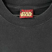 ■激レア■90s STAR WARS タイトル ロゴ のみ ムービー 映画 Tシャツ M LXL相当 スターウォーズ 00s USA製 ビンテージ_画像3