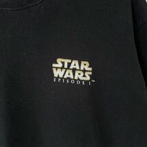 ■激レア■90s STAR WARS タイトル ロゴ のみ ムービー 映画 Tシャツ M LXL相当 スターウォーズ 00s USA製 ビンテージ_画像2