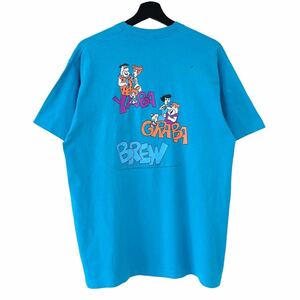 ■激レア■90s USA製 FLINTSTONES Tシャツ XL フリントストーン CARTOON NETWORK disney ディズニー ビンテージ