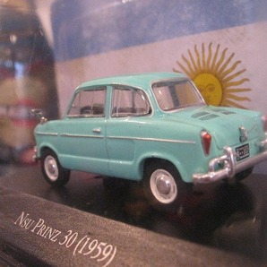 ★海外販売品エディコラ1/43NSU PRINZ30-1959 ペパーミントグリーン★の画像2