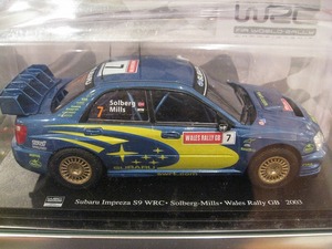 ★本国WRCコレクション☆エディコラ1/24スバルインプレッサ S9 WRC ソルベルグ GB ラリー 2003★ 