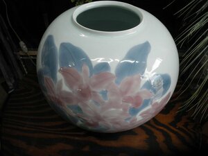 島田文雄作 華道具 花入 花瓶 花生 大壺 飾り壺 花器（^00WK11C