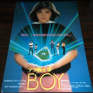 映画チラシ「テラ戦士 BOY」 石山昭信監督 菊池桃子/早乙女愛