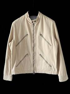 Alexander McQueen 90s the first period person himself white tag .. character rider's jacket coat knitted shirt pants leather margiela helmut lang