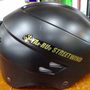 TNK工業 SPRZ ハーフヘルメット ハーフマットブラック フリーサイズの画像4