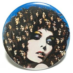 デカ缶バッジ 5.7cm　Mott The Hoople モットザフープル ロックンロール黄金時代 デビッドボウイ David Bowie グラムロック