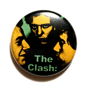 25mm 缶バッジ The Clash クラッシュ NME Joe Strummer ジョーストラマー Punk パンク