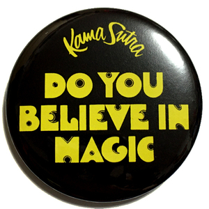 デカ缶バッジ 58mm Lovin' Spoonful ラヴィンスプーンフル　Do You Believe In Magic 魔法を信じるかい Soft Rock 山下達郎