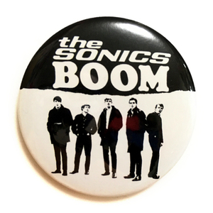 58mm デカ缶バッジ The Sonics ソニックス BOOM Garage Punk ガレージパンク R&B