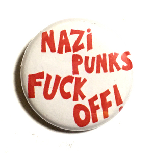 25mm 缶バッジ Dead Kennedys デッドケネディーズ Nazi Punks Fcuk Off US Hardcore Punk