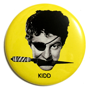 デカ缶バッジ 58mm Johnny Kidd & The Pirates ジョニーキッド パイレーツ Pub パブロック 50's 60's Dr feelgood Wilko Johnson