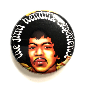 25mm 缶バッジ Jimi Hendrix & Experience ジミ・ヘンドリックス・エクスペリエンス Axis: Bold As Love