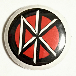 25mm 缶バッジ Dead Kennedys LOGO デッドケネディーズ PUNK パンク US Hardccore