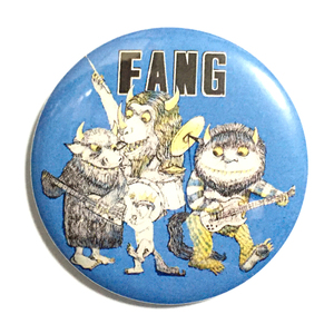 デカ缶バッジ 5.8cm FANG Where the Wild Things Are Hardcore Punk かいじゅうたちのいるところ