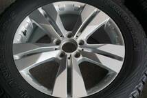 即決 9mm 深溝 ヨコハマ ジオランダーI/T-S G073 255/55R18 ベンツ純正タイプ 8J +60 PCD112 W166 Mクラス W164 GL *372s_画像8