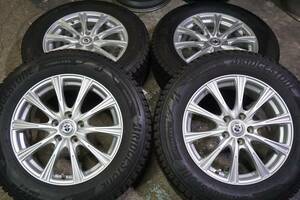 2020年製 ブリヂストン DM-V3 225/65R17 WEDS JOKER 7J +48 PCD114.3 CX5 CX8 ハリアー レクサスNX CR-V RAV4 *791s