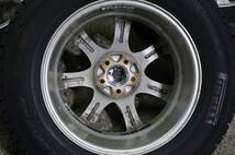 深溝８分～ピレリー ICE ASIMMETRICO 215/65R16 マナレイ EuroSpeed 6.5J +48 PCD100 フォレスター アウトバック インプレッサ XV *124c2_画像10