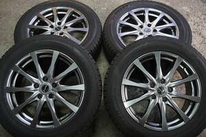 即決 ヨコハマ IG50+ 225/55R17 Exceeder 7J +38 PCD114.3 フーガ アルファード ヴェルファイア ヤリスクロス C-HR エルグランド*807s