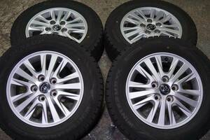 深溝８分～ 2021年製 ダンロップWM02 195/65R15 トヨタ 80系 ノア VOXY 純正 エスクァイア 6J +50 PCD114.3 アイシス オーリス *804n