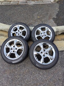 【メッキ】グッカーズ(WORK GOOCARS) 175/65R15 6.5J +35 PCD100 4穴