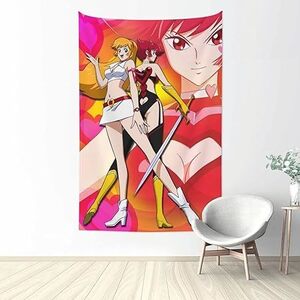  dynamic hero z Cutie Honey extra-large tapestry 