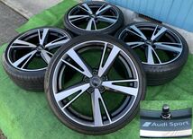 アウディ RS3 純正 19インチホイール& ピレリ P-ZERO RO2 235/35R19 ラジアルタイヤ4本セット★ アウディ A3 S3等RA_画像1