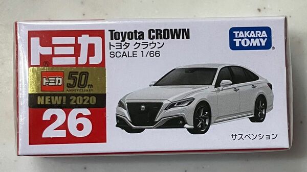 トミカ 26 トヨタ クラウン 未開封品 新車シール