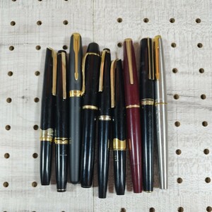 1円〜/PLATINUM/PARKER/PILOT/MONTBLANC/SAILOR/プラチナ/パーカー/パイロット/モンブラン/セーラー/320/18K/14K/585/万年筆/まとめ売り