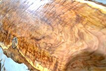 長150*幅-38*厚2.5　杉の木材木工材,一枚板自然木無垢材ＤＩＹ　テーブル天板　スギ　杢　銘木_画像3