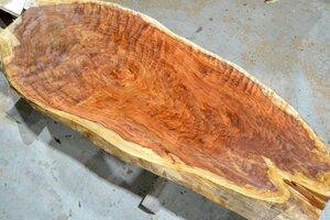 長134*幅5-51*厚3.3　杉3の木材木工材,一枚板自然木無垢材ＤＩＹ　テーブル天板　スギ