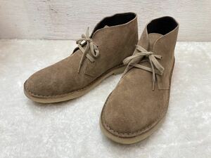 未使用品！スペイン製 ユナイテッドアローズ G.L.RELAXING 別注 SC BOSTON GLR SD CHUKKA スウェード デザートブーツ ブラウン/41(26.0)