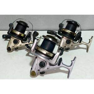 【Daiwa ダイワ】EMBLEM-X 5000PT/EMBLEM-S 4500T/スピニングリール 3個SET 回転確認OK☆中古・ジャンク扱い・現状品