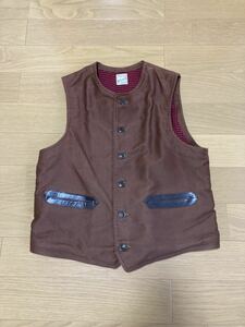 ベラフォンテ ワークベスト　BELAFONTE RAGTIME CIVILIAN DECK VEST