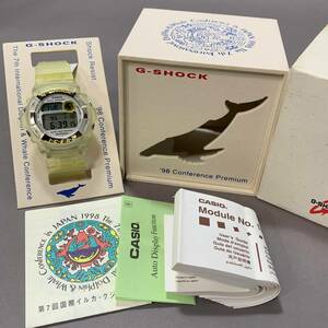 MS440 コレクター放出品・電池交換済 CASIO G-SHOCK DW-9200K-9AT 第7回国際イルカ・クジラ会議モデル 腕時計 箱・取説あり (検)イルクジ
