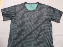 ★美品 アディダス 半袖 プラクティスシャツ 3XL ネイビー 2XO 練習着 サッカー スポーツ Climacool_画像2