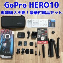 【追加購入不要】Gopro HERO10 Black 豪華付属品セット_画像1