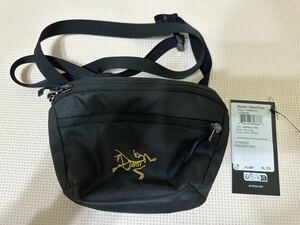 【美中古品】1円スタート！ARC'TERYX アークテリクス 2023 Mantis 1 Waist Pack マンティス 1 黒 BLACK ウエストパック 国内正規店購入