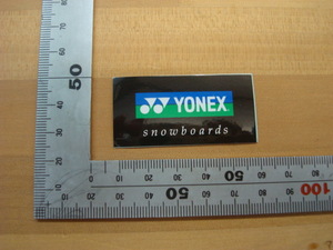 新品YONEX SNOWBOARDS (ヨネックススノーボード)ステッカー 小小小