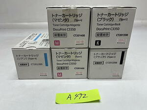 A-492[ new goods ] Fuji Xerox FUJI XEROX toner cartridge Type-4/Type-5 CT201398/CT201399/CT201400 K/C/M 3 color 5 box set original 