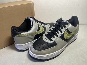 NIKE AIR FORCE 1 B エア フォース 1 黒蛇スネーク 01年製 US8 未使用 624040-001