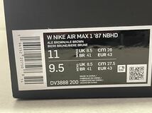 NIKE W AIR MAX 1 '87 NBHD LUXE エア マックス ネイバーフッド リュクス US11 国内正規 未使用 DV3888-200_画像5